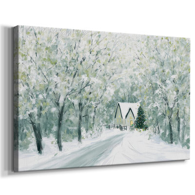 Chapel of Snow White Blessing - Toile tendue avec châssis de qualité supérieure