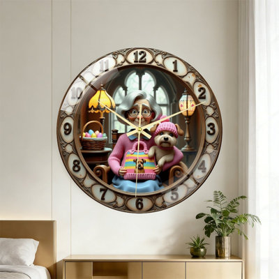 Horloge murale 16 po Grandmother