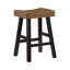 Ensemble de 4 tabourets de comptoir, tabourets de table et de comptoir de style transitionnel et meubles en bois d'hévéa massif-2099191977-2099191978