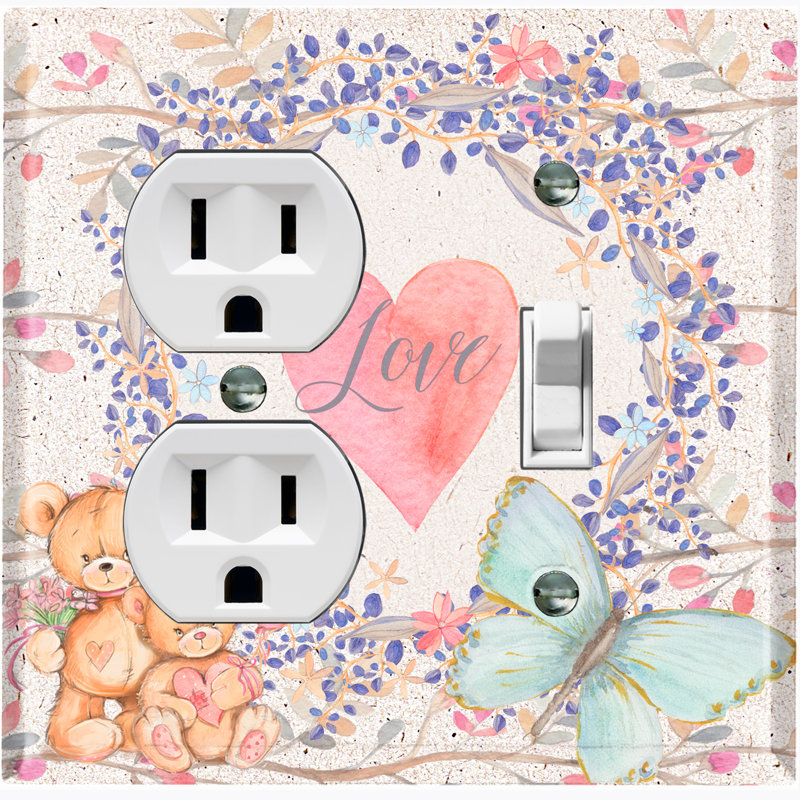 2 - Gang Standard Combination Wall Plate