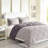 King Size 3M Comforter - , 2 Shams, Grey, Machine Washable Bedding Diamond Quilting Down Alternative, Washable, Grey-121054758-121054759