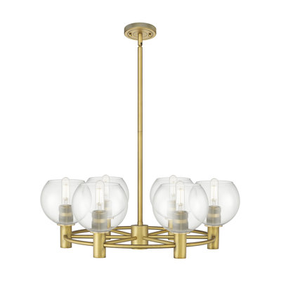 Lustre suspendu à 6 lumières Crown Point Crown