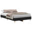 Bed Frame Black Oak Engineered Wood-2112027727