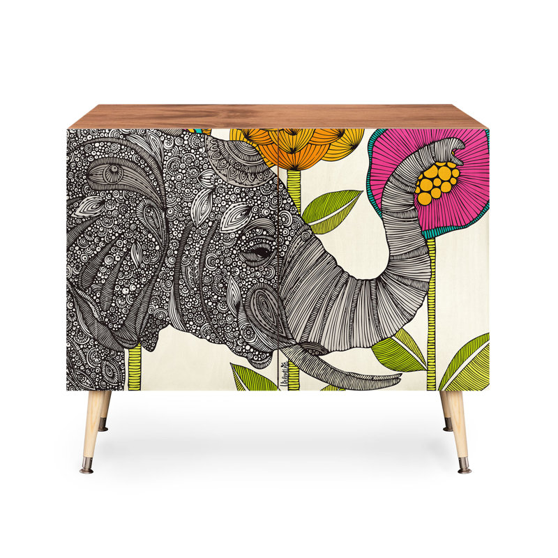 Valentina Ramos Aaron 2 Door Credenza Cabinet