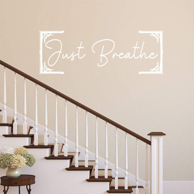 Text & Numbers Non-Wall Damaging Wall Decal