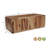 Durango Solid Wood Rectangular Block Coffee Table 51" in Light Brown -2146465972