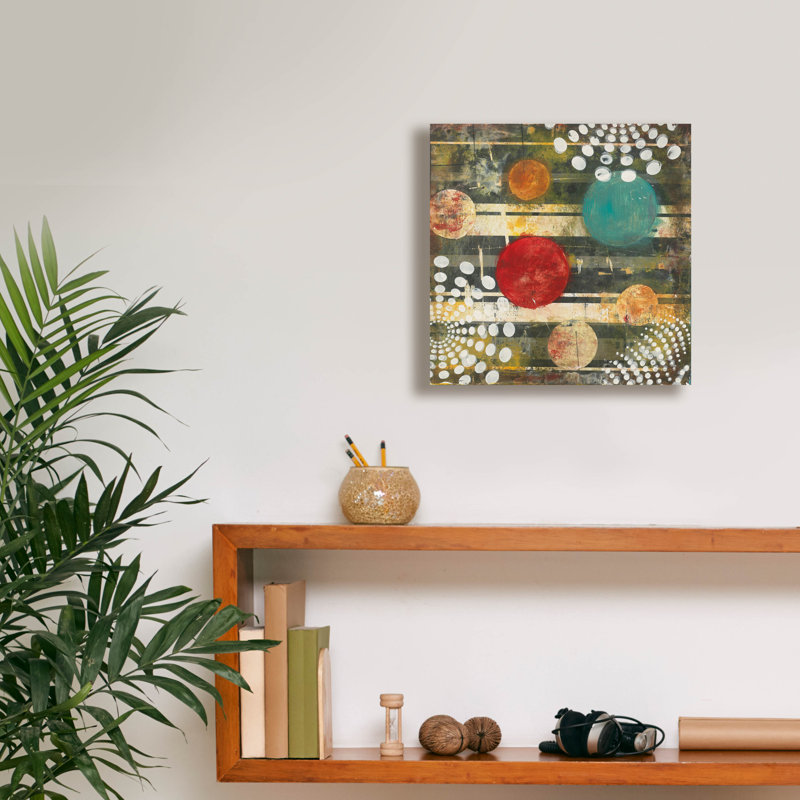 Wade Logan 'Recap 1 Abstract' by Cheryl Warrick Canvas Wall Art