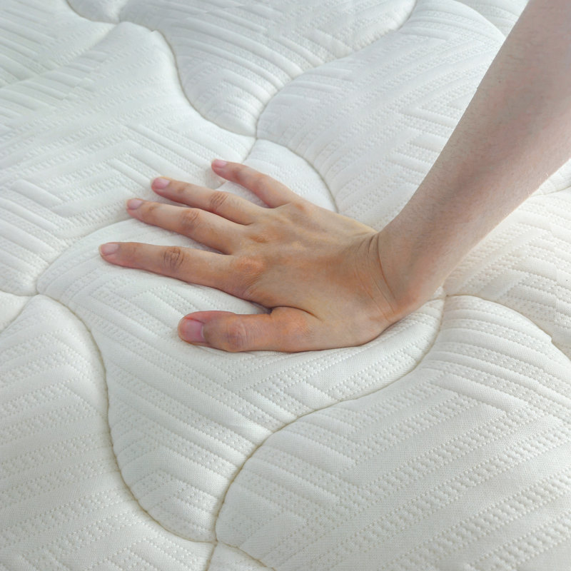 12 Inch Memory Foam Hybrid Mattress Pocket Spring Medium Firm Euro Top for Motion Isolation Pressure Relief Edge Support CertiPUR-US