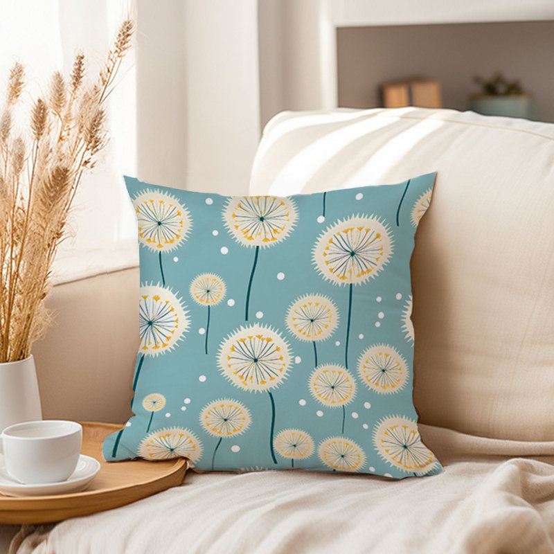 Botanical Dandelion Dreams I Cottage, 18"H x 18"W