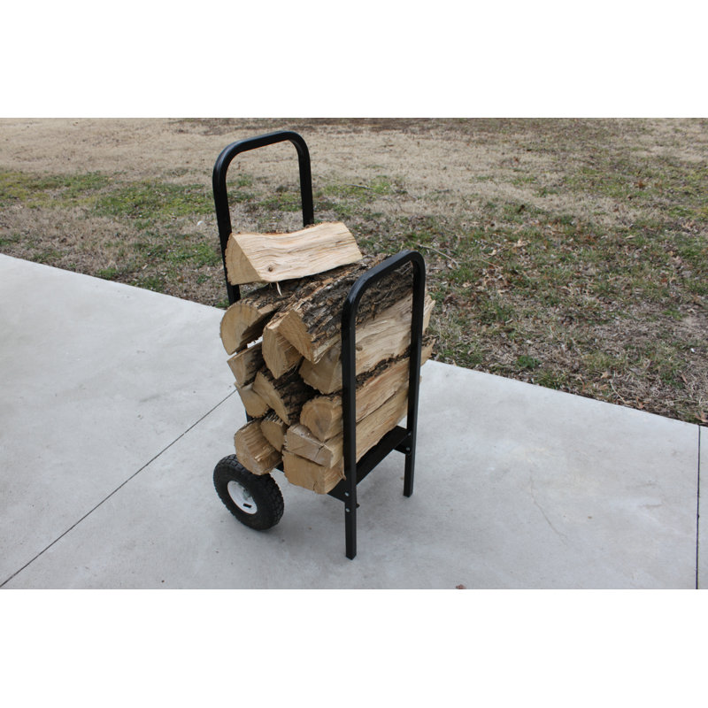 15'' W Metal Log Rack