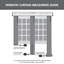 Wayfair Basics® Thermal Room Darkening Rod Pocket Curtain Panel-1511212054-1511212056