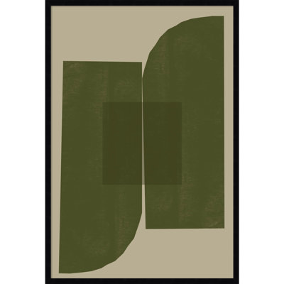 Percey "Green Composition 2" Print