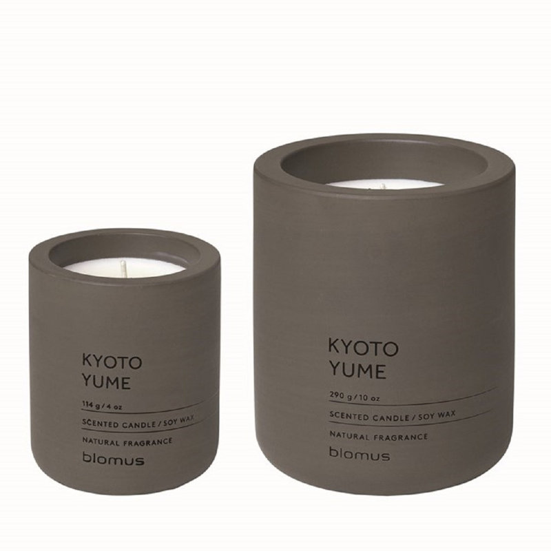 FRAGA Scented Jar Candle Set, Olive