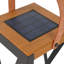 Ensemble de 2 lanternes solaires en calèche X-Grating-122621677