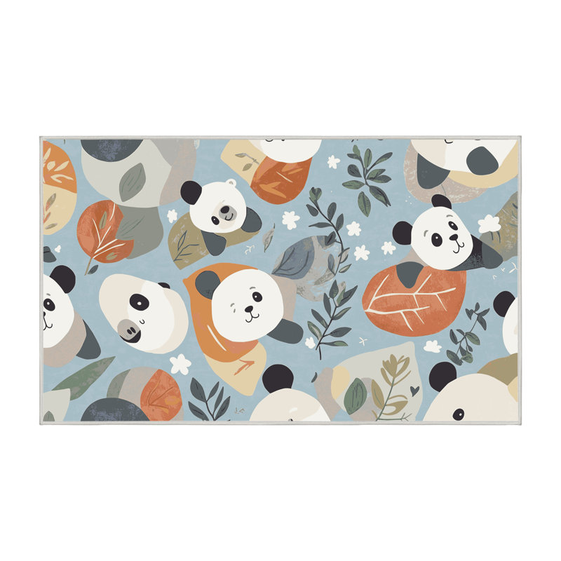 Tapis pour enfants East Urban Home, Rectangulaire 2 pi x 3 pi