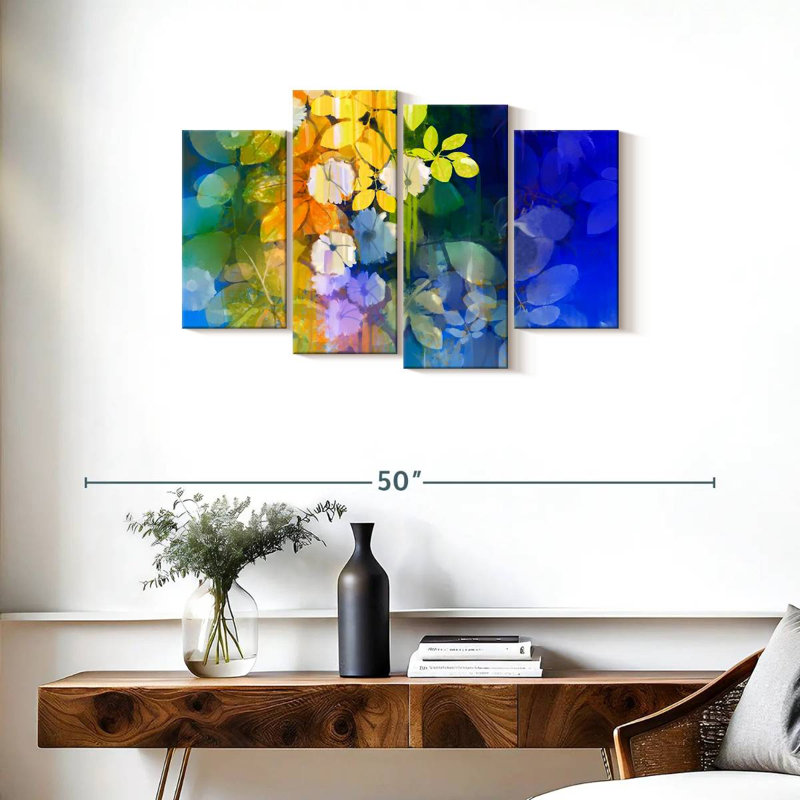 Fleurs Harnek, H 22 po x l 36 po