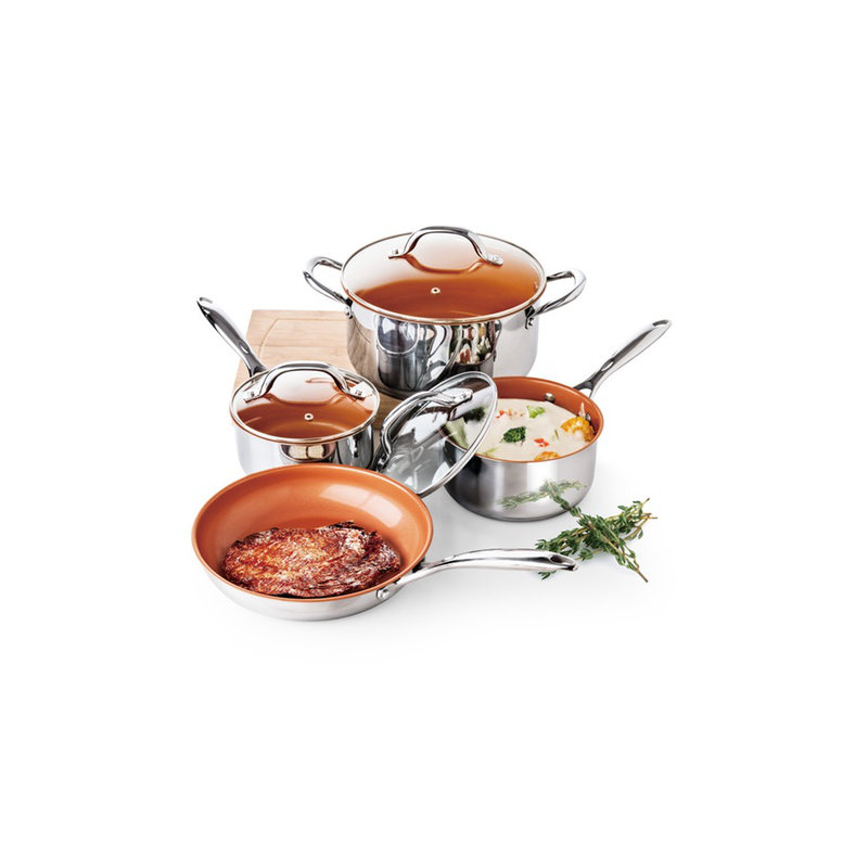 7 - Piece Non-Stick Ceramic Cookware Set