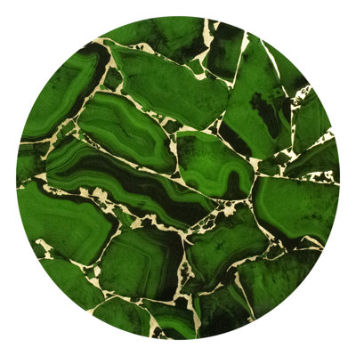 Stone Lacquer Placemat in Round