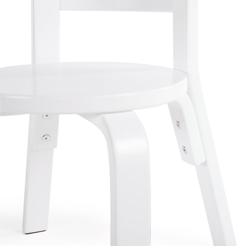 Ensemble de 2 chaises nordiques - Blanches, White