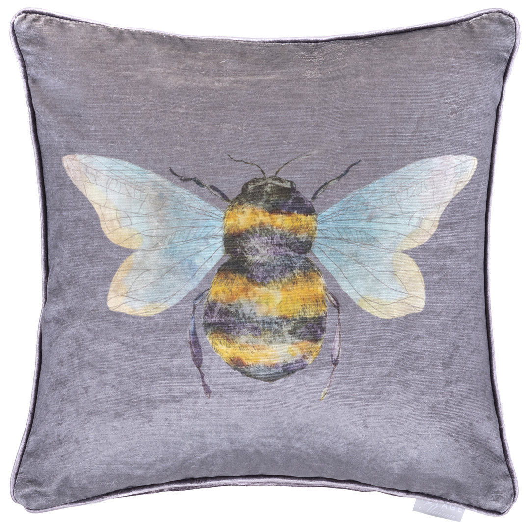 Circe Animal Feathers Square Scatter Cushion with Filling
