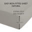Easy Iron Percale Extra Deep Fitted Sheet-50562972-50562971
