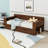 Multifunctional Daybed with Drawers and Desk,Shelves-423747371-423747370