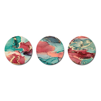 Modern Abstract Wall Decor on Metal