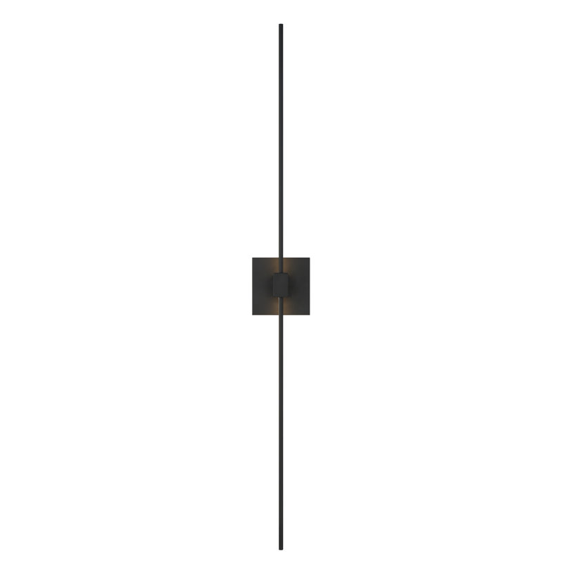 George Kovacs Parker 41" Wide 2 Light LED Wall Sconce In Coal Finish