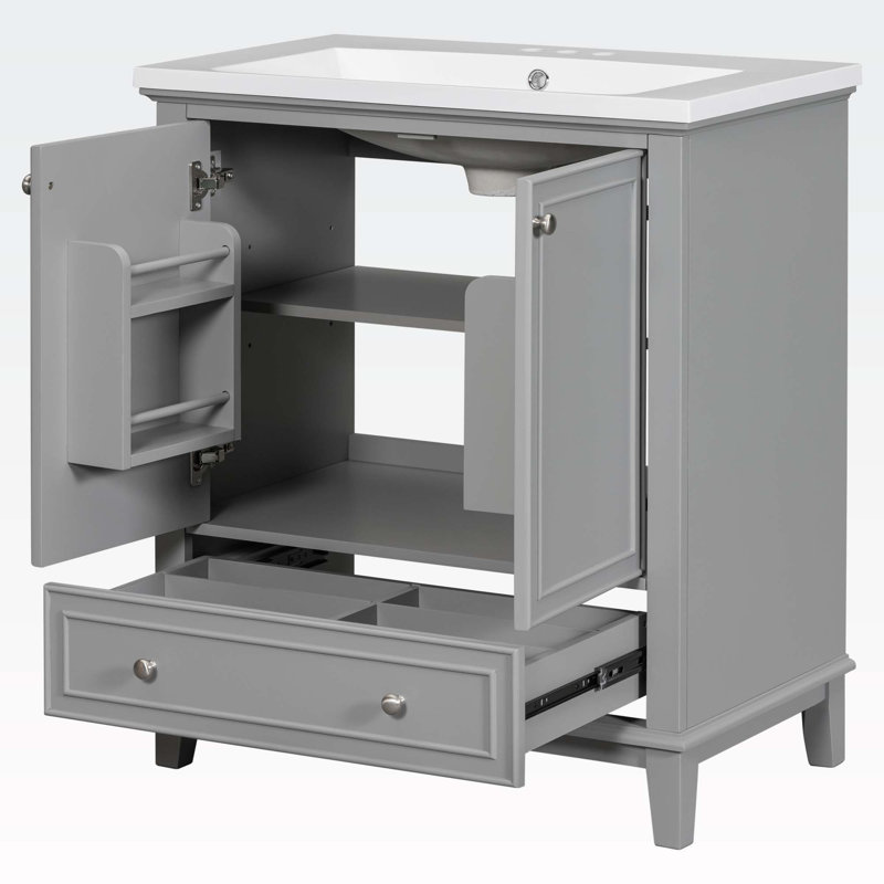 Armoire d'appoint en bois Lincon