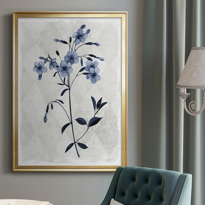 Harlequin Botanical III, reproduction encadrée de qualité supérieure - prête à être accrochée