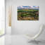 Art mural en verre Latitude Run® «Oxbow Overlook» par Rick Berk-1876554948