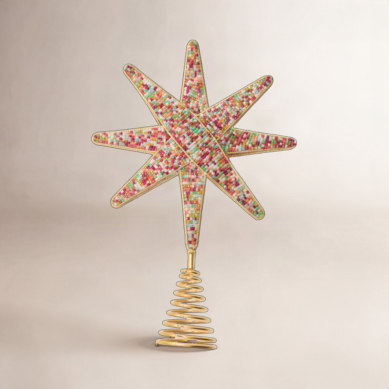 16" Tree Topper, Multicolor