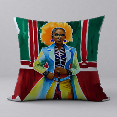 Coussin décoratif en polyester