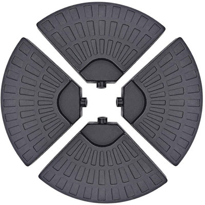 Ellmann 15.42 Lb. Plastic Free Standing Umbrella Base
