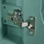 Meuble-lavabo de salle de bain avec 2 portes à fermeture douce