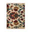 Tapis tissé à motif floral lavable Mosso-1356806099