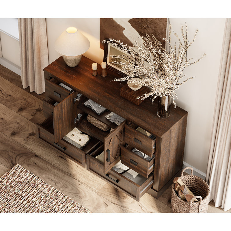 Commode Glenford, Brun