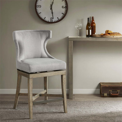 Tabouret de comptoir avec siège pivotant