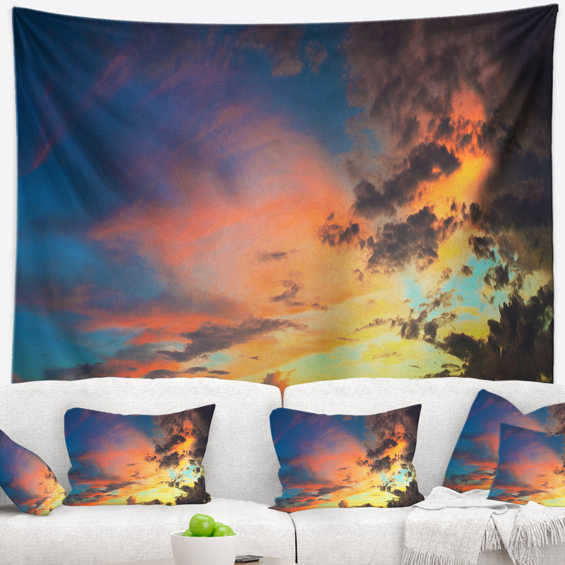 Polyester Tapestry, 78" H x 92" W