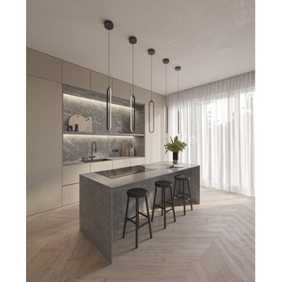 Luminaire suspendu simple à 1 lumière Zanaia