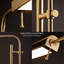 Lampe sur pied ajustable Maesynn Cedric Pharmacie-964933086