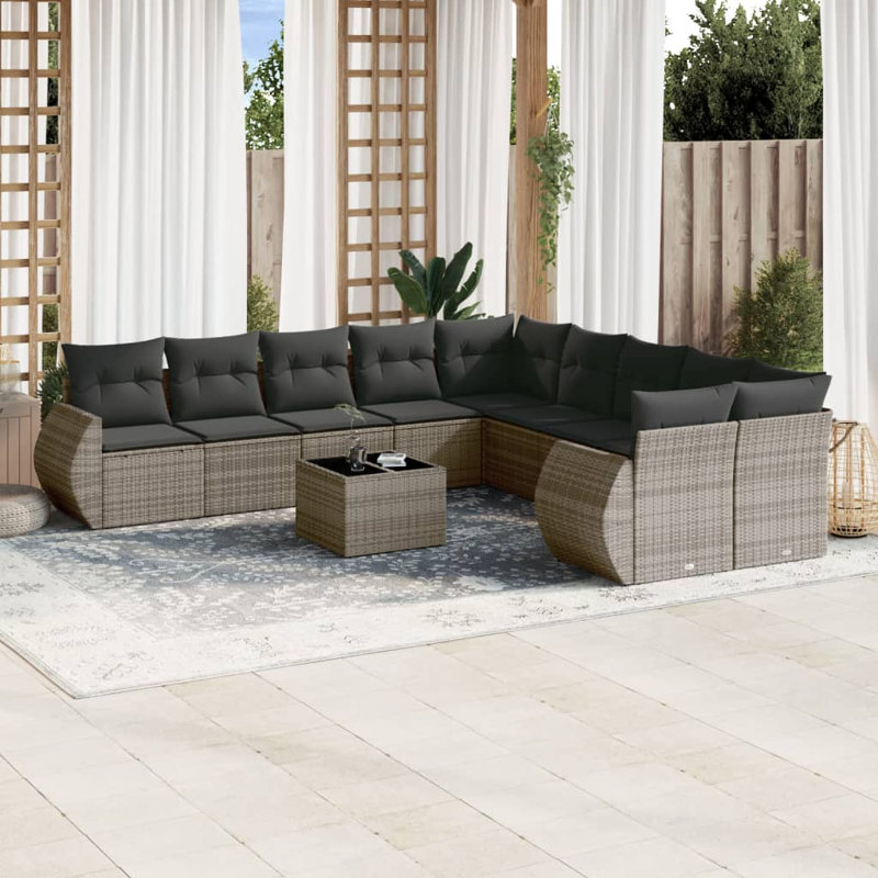 Ensemble de canapé de jardin Vidaxl