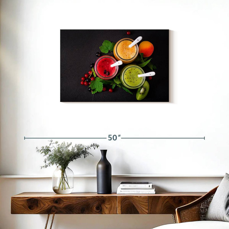 Yarlin Assorted Fruit Smoothies, 20" H x 30" W