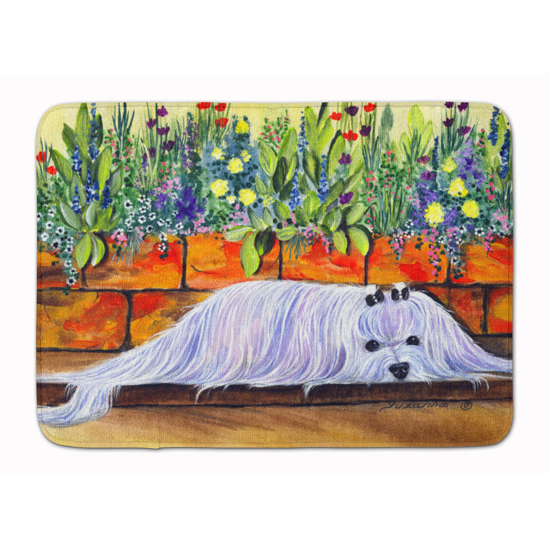 Deese Memory Foam Non-Slip Bath Rug
