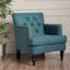 Fauteuil club touffeté
