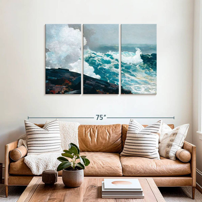 Gillard Northeaster, 36" H x 57" W