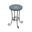 Table d'appoint de patio avec tablette-130564067