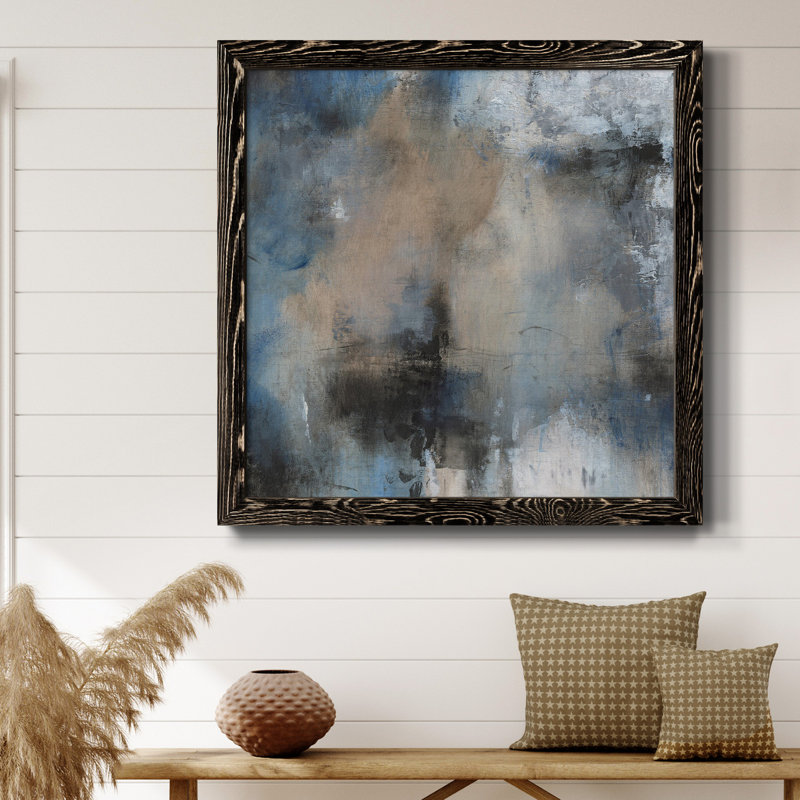 " Shifting Motion II ", Black, 20" H x 20" W x 1.5" D
