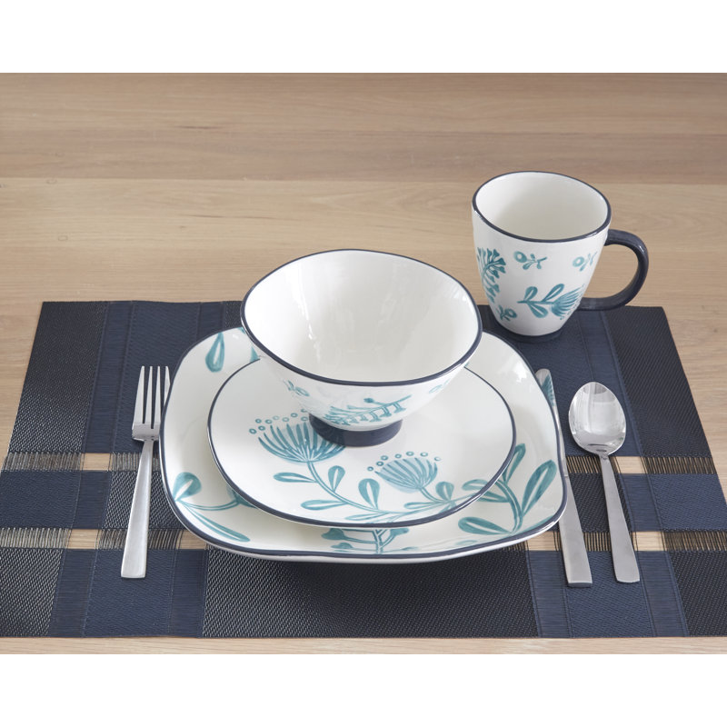 Paloma Piece Stoneware Dinnerware Set - Service for 4