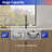 33'' L Double Bowl Fireclay Kitchen Sink